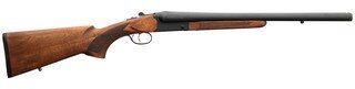 Charles Daly 500 Side By Side 12 Gauge shotgun with walnut stock.